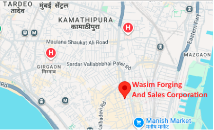 Wasim Forging And Sales Corporation map